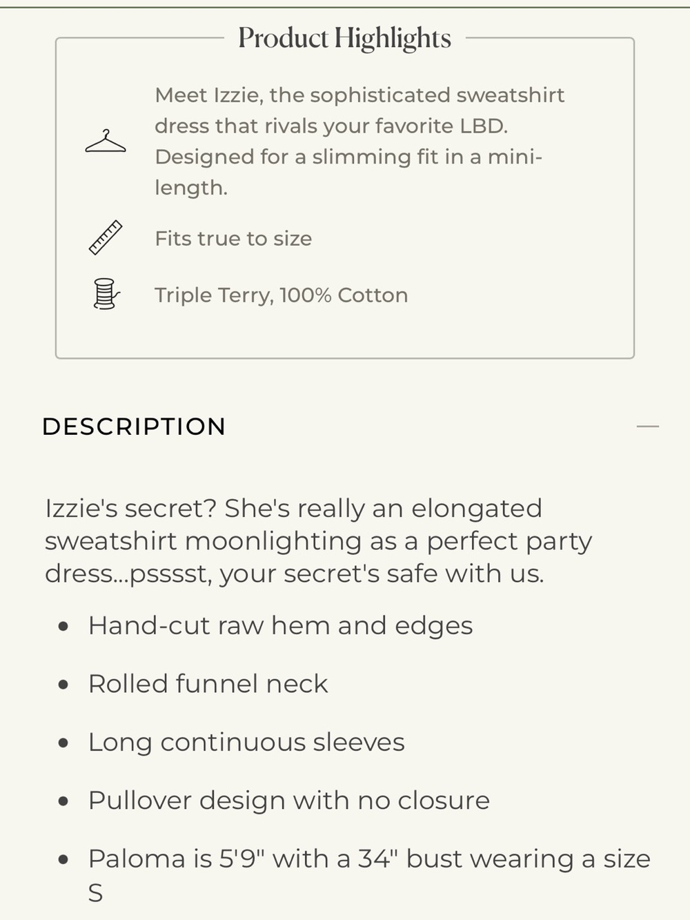 Frank & Eileen | IZZIE Sweatshirt Party Dress - Picture 4 of 12